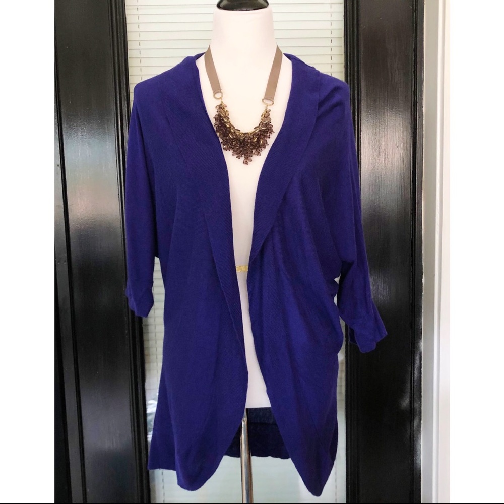 Mossimo Purple Cardigan
